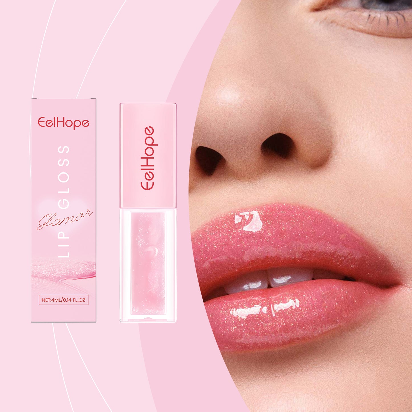 Pheromone Charm Lip Gloss, Feminine Feminine Feminine Lift Trend Makeup Bright Color Non-Fading Lipstick