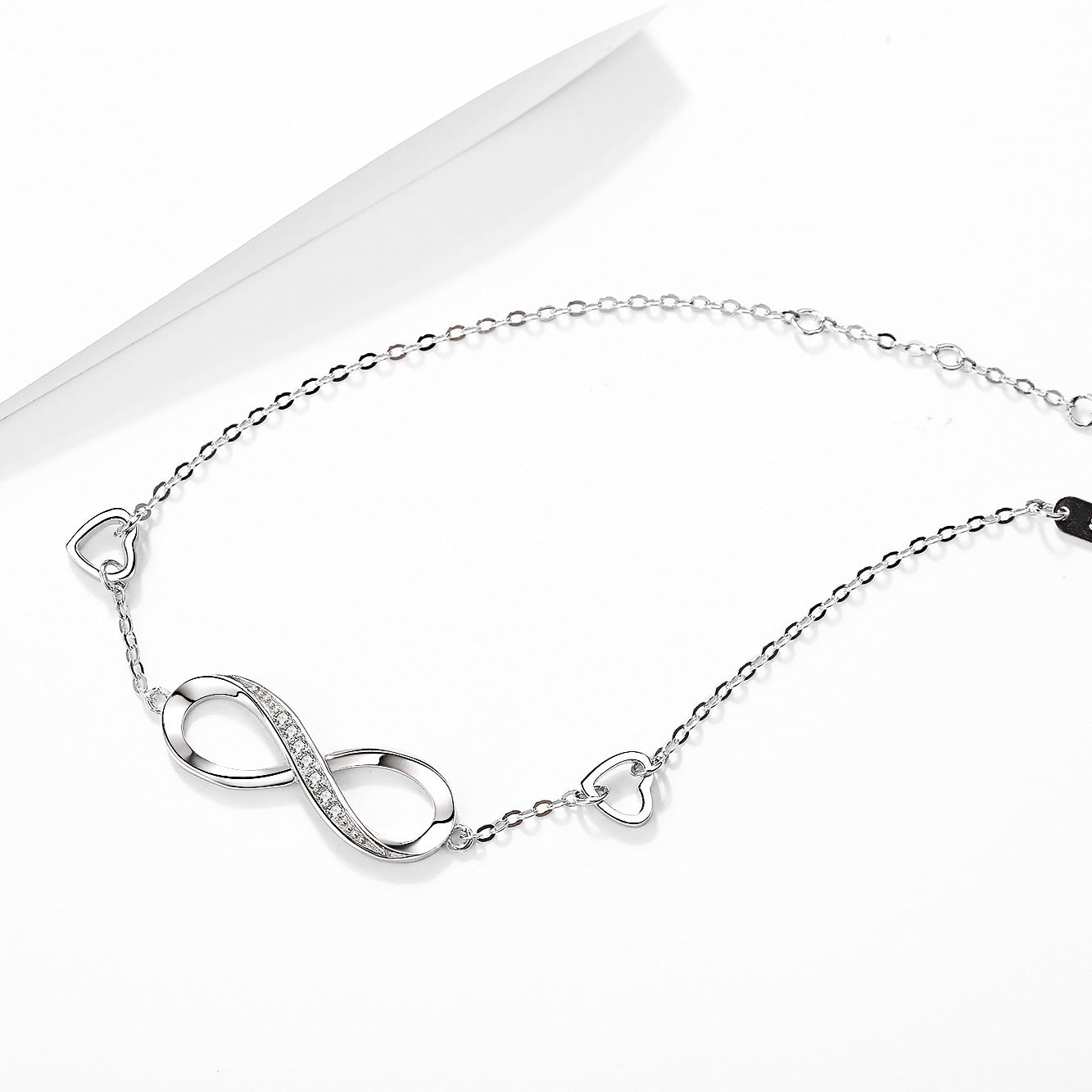 S925 Sterling Silver 8 Character Bracelet Fashion Jewelry Letter Jewelry for Women