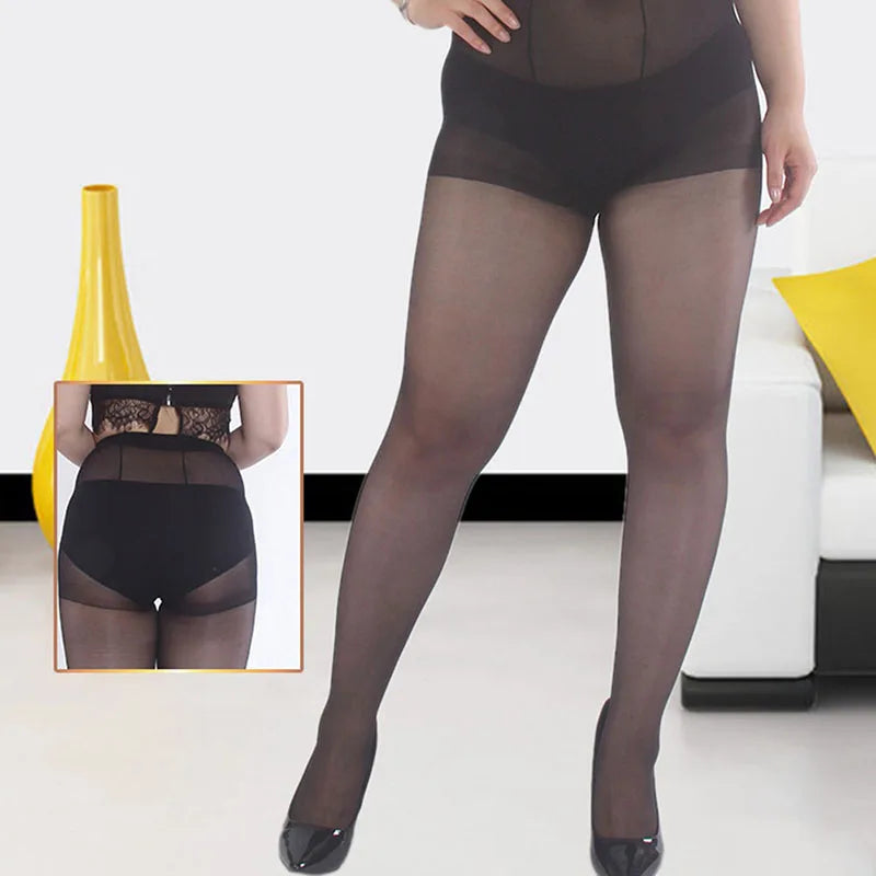 Sexy Frauen 3D Nahtlose Strumpfhosen Strümpfe Sheer Low Taille Shiny Sexy Engen Öl Dance Tragen Erotische Dessous