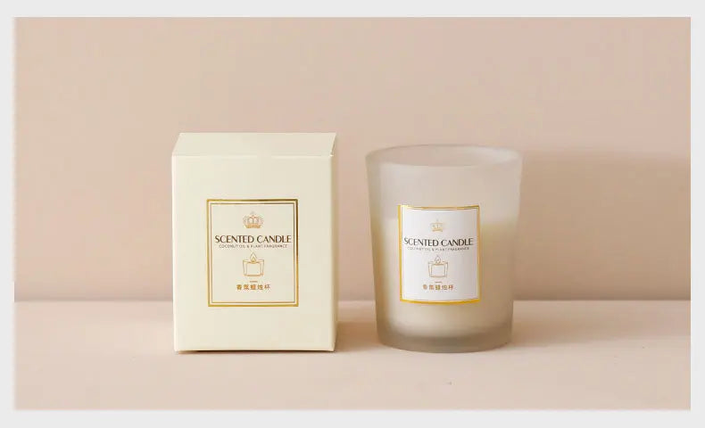 Kerzen, duftende Aromatherapie-Kerzen, Sojawachs-Duft, Heimdekoration, romantisches Bad, Yoga, Erntedankfest, Weihnachten, Hochzeit