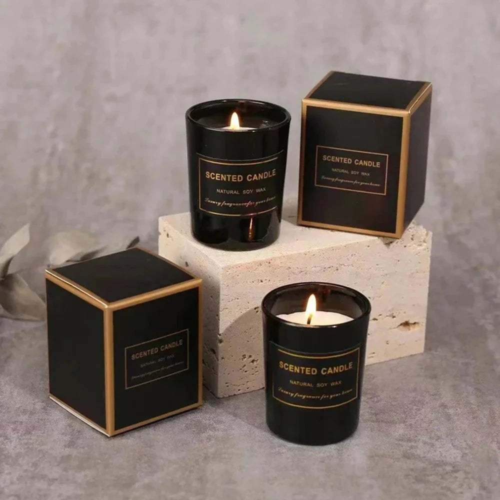 Romantische, langlebige Aromatherapie-Kerzen für festliche Zuhause, Ambiente, bezaubernde Frische, ideales Geschenk für Weihnachten