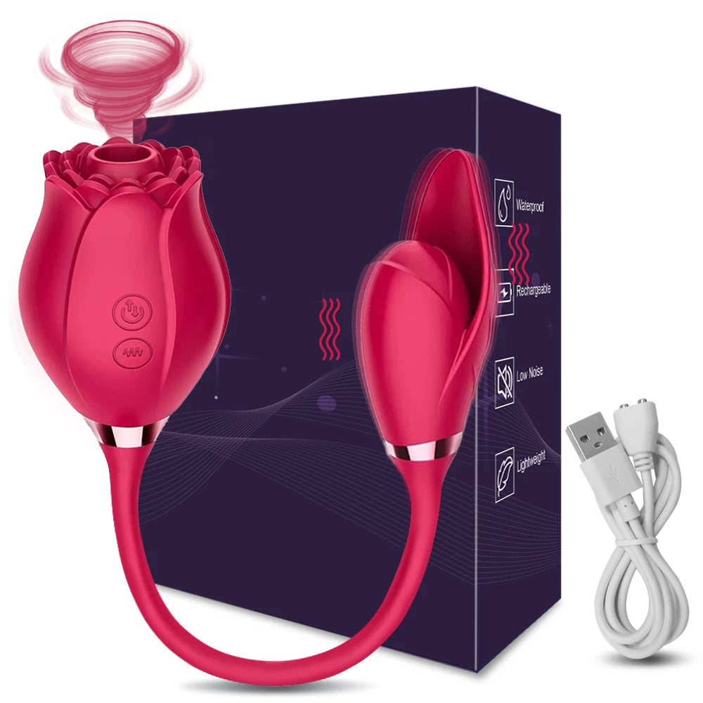Leistungs starke Rose saugen Vibrator weibliche Klitoris Kitzler Sauger Vakuum Nippel Stimulator Liebe Ei sexy Spielzeug Waren für Frauen Erwachsene 18