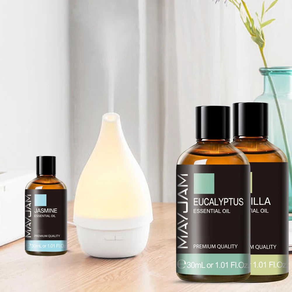 30 ml Aromatherapie-Massageöl, reine natürliche ätherische Öle, Fenchel-Basilikum, Scharfsalbei, Kiefernnadeln, Pfeffer, Thymian, Ingweröl