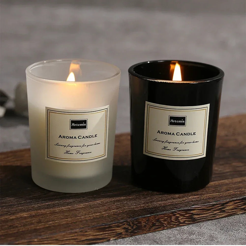 Romantische, langlebige Aromatherapie-Kerzen für festliche Zuhause, Ambiente, bezaubernde Frische, ideales Geschenk für Weihnachten