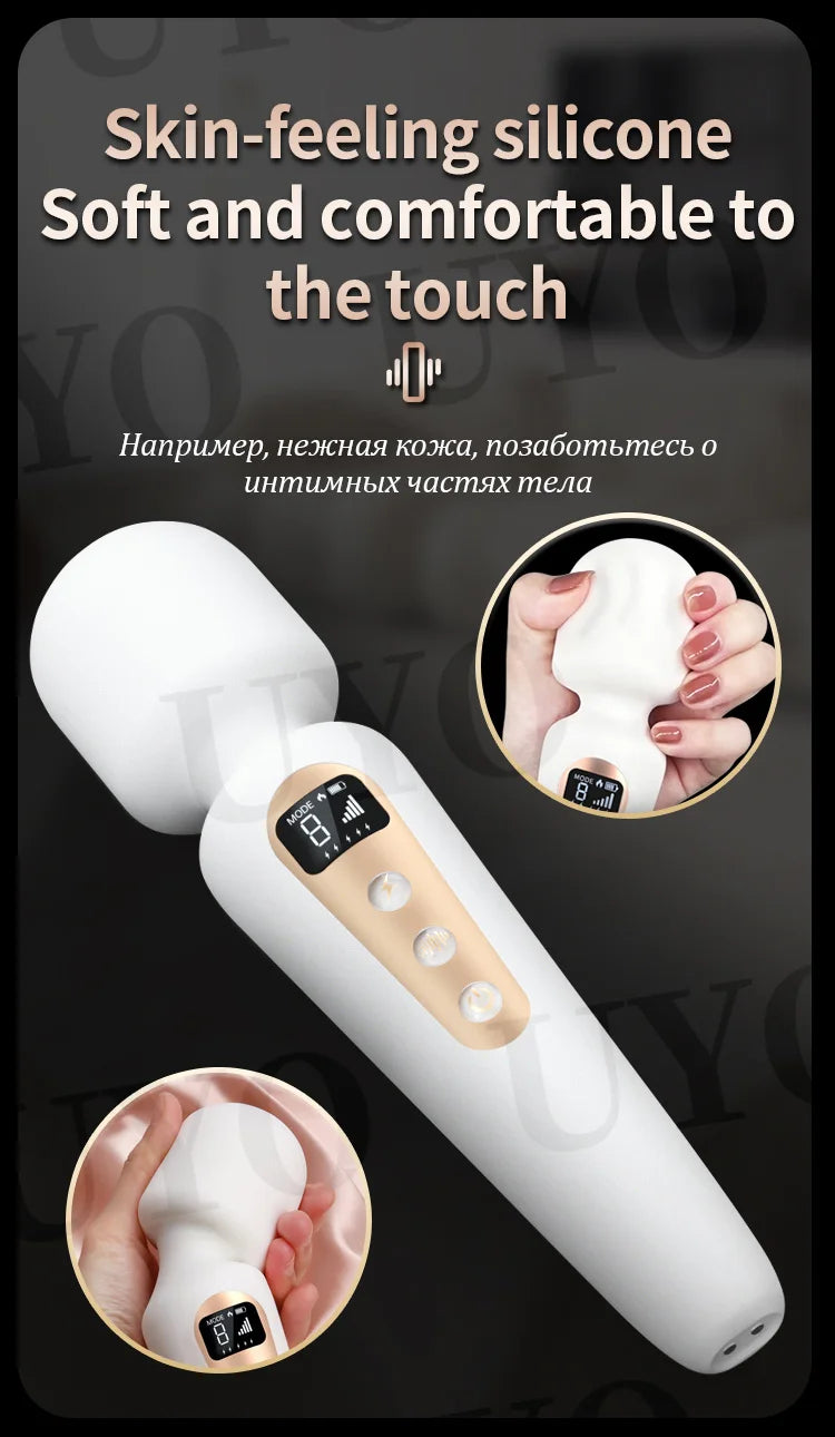 Lcd display vibrator intelligente heizung av vibrator mit 5 verschiedenen frequenzen magnetische saugung aufladen weibliche sex-spielzeug