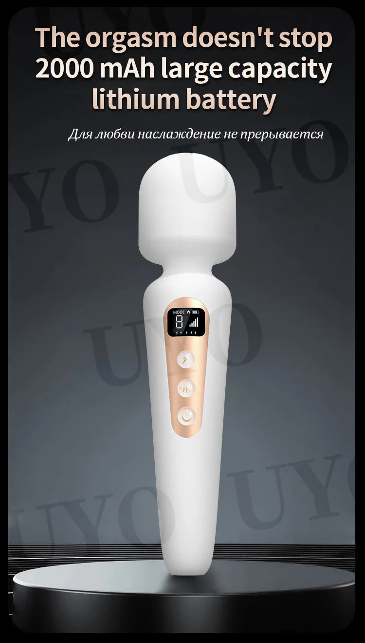 Lcd display vibrator intelligente heizung av vibrator mit 5 verschiedenen frequenzen magnetische saugung aufladen weibliche sex-spielzeug
