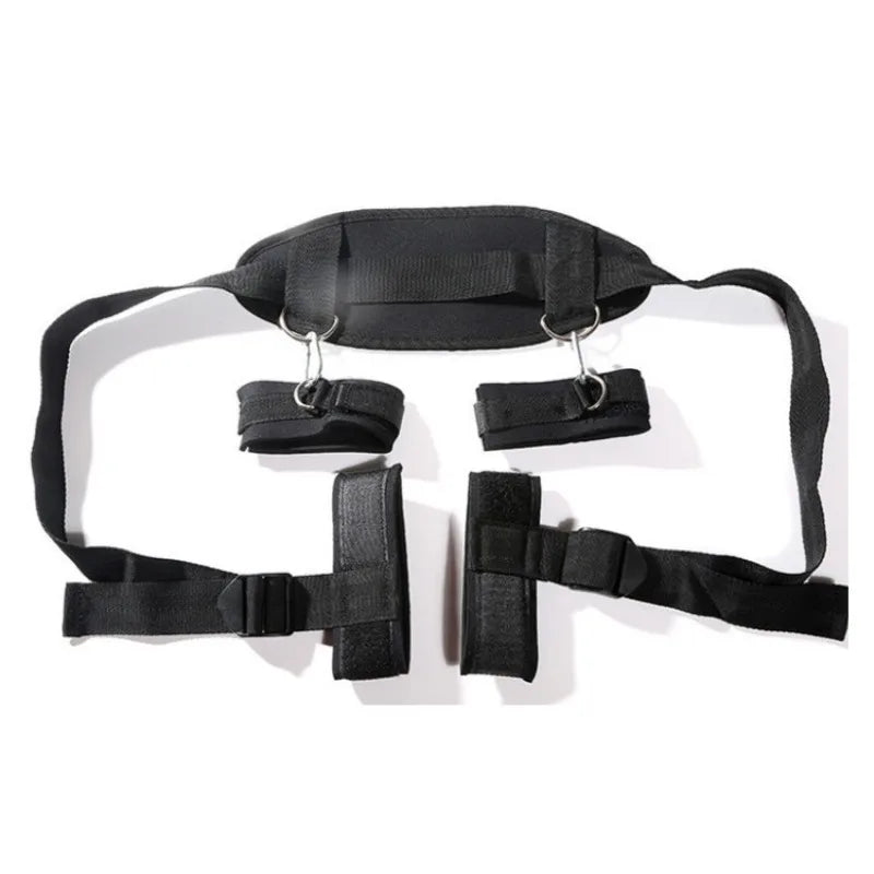 BDSM Bondage Erotische Sex Spielzeug für Frauen Paare Spiele SM Slave Bindung Riemen Handschellen Bein Trennung Spielzeug Erwachsene Sex Zubehör