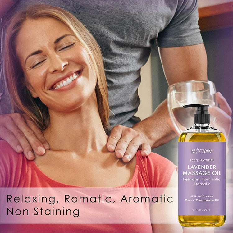 100 % reines, natürliches, organisches Lavendel-Entspannungsöl gegen Cellulite, Körperhautmassage, Körperöl, Wundmuskelmassageöl, Weihrauchöl