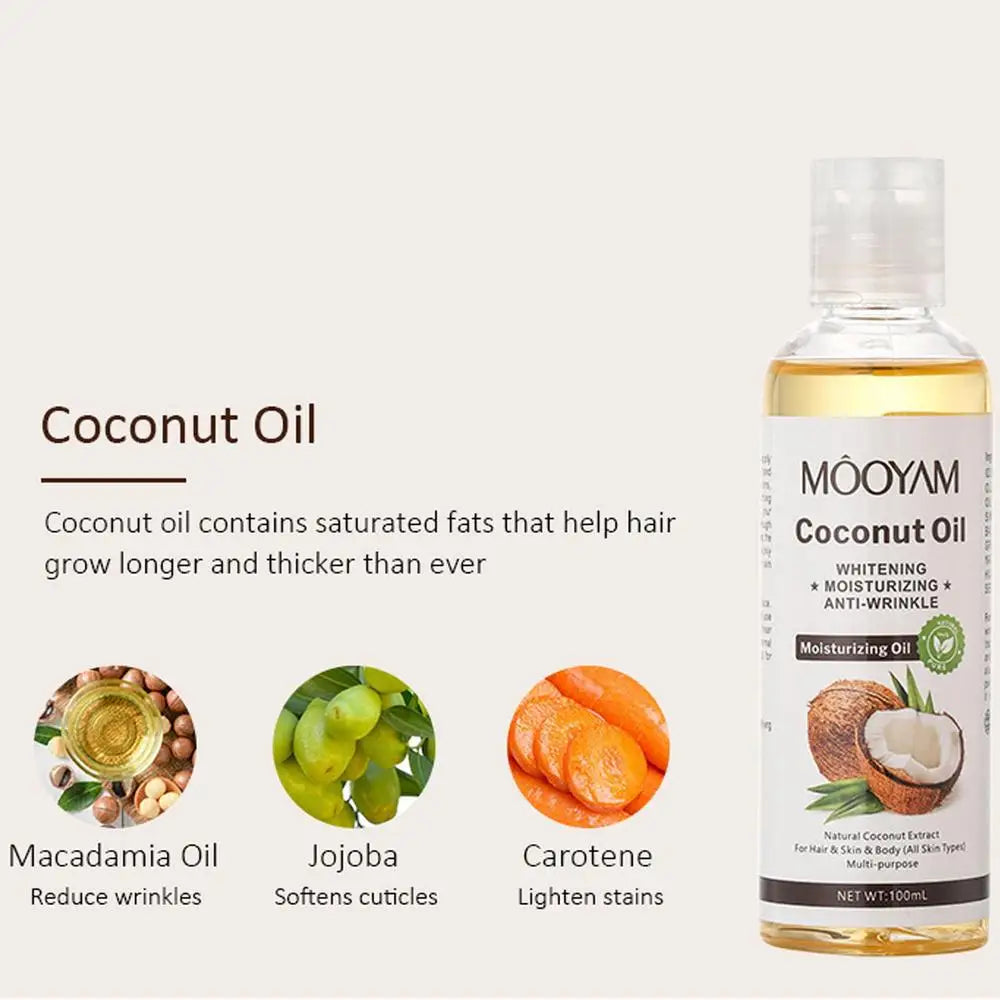 Gesichtsmassageöl, feuchtigkeitsspendend, beruhigend, Kokosnussöl, Avocadoöl und Vitaminöl, Tiefenentspannung, feuchtigkeitsspendendes Körpermassageöl