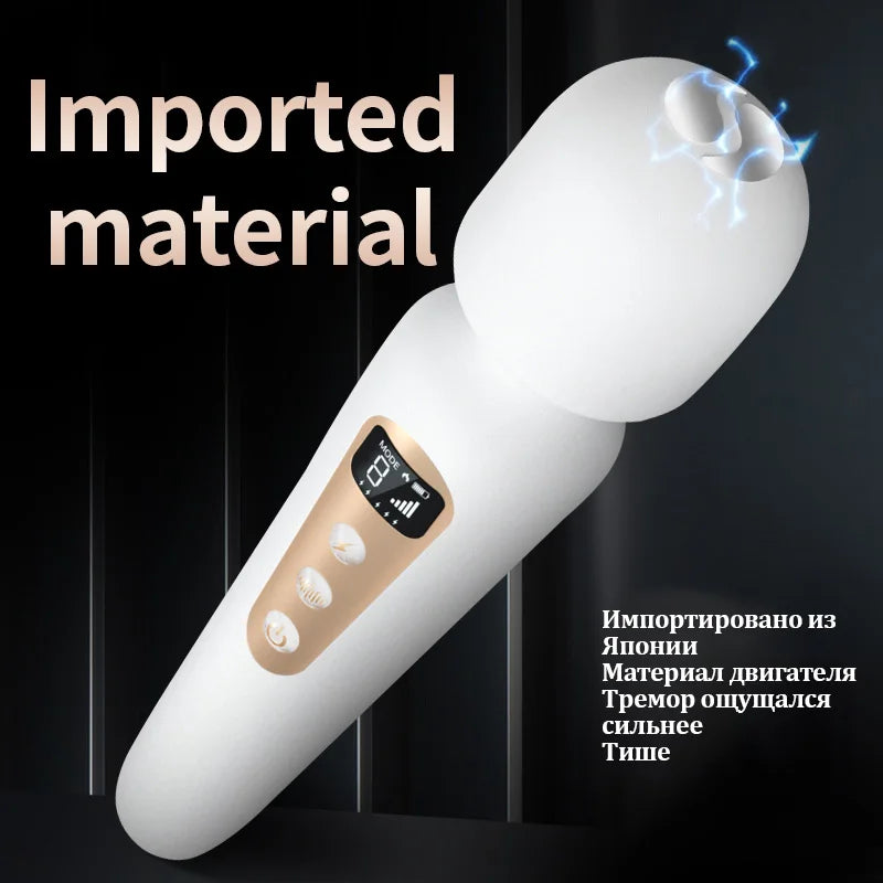 Lcd display vibrator intelligente heizung av vibrator mit 5 verschiedenen frequenzen magnetische saugung aufladen weibliche sex-spielzeug