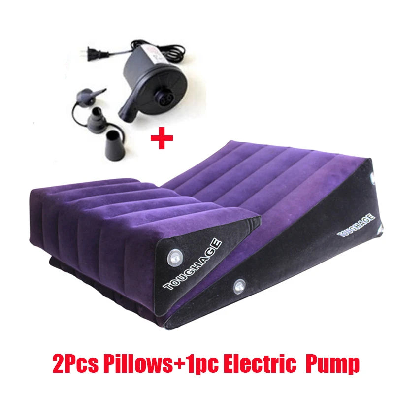 Sex aufblasbare Kissen Sofa sexy Kissen Paare lieben Position Körper Keil Erotik Spielzeug BDSM liegend Möbel Erwachsene Spiele Sextoys