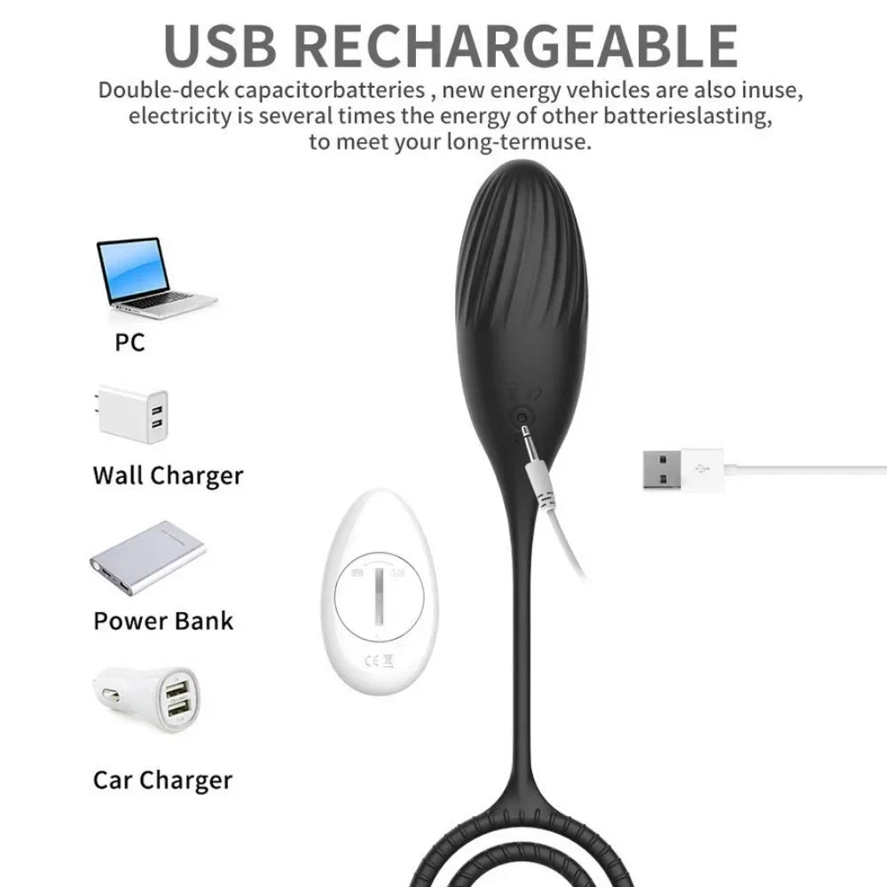 Prostata-Massagegerät mit Penisring, vibrierender Buttplug, Analvibrator, kabellose Fernbedienung, Sexspielzeug, Analdildo-Stimulator für Männer und Frauen