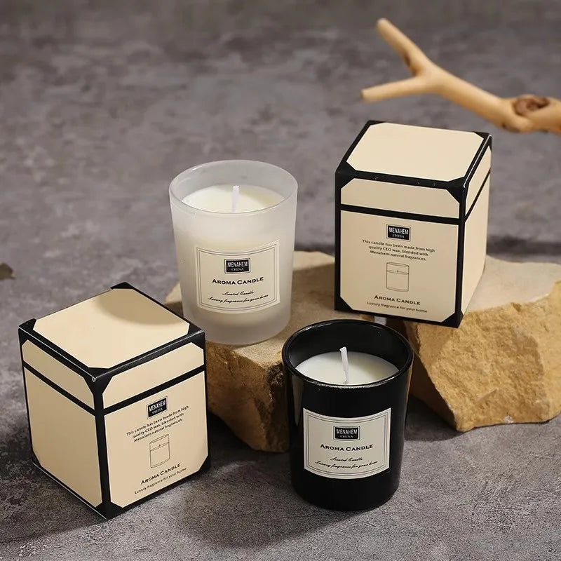 Romantische, langlebige Aromatherapie-Kerzen für festliche Zuhause, Ambiente, bezaubernde Frische, ideales Geschenk für Weihnachten
