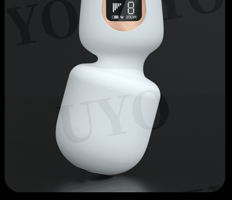 Lcd display vibrator intelligente heizung av vibrator mit 5 verschiedenen frequenzen magnetische saugung aufladen weibliche sex-spielzeug