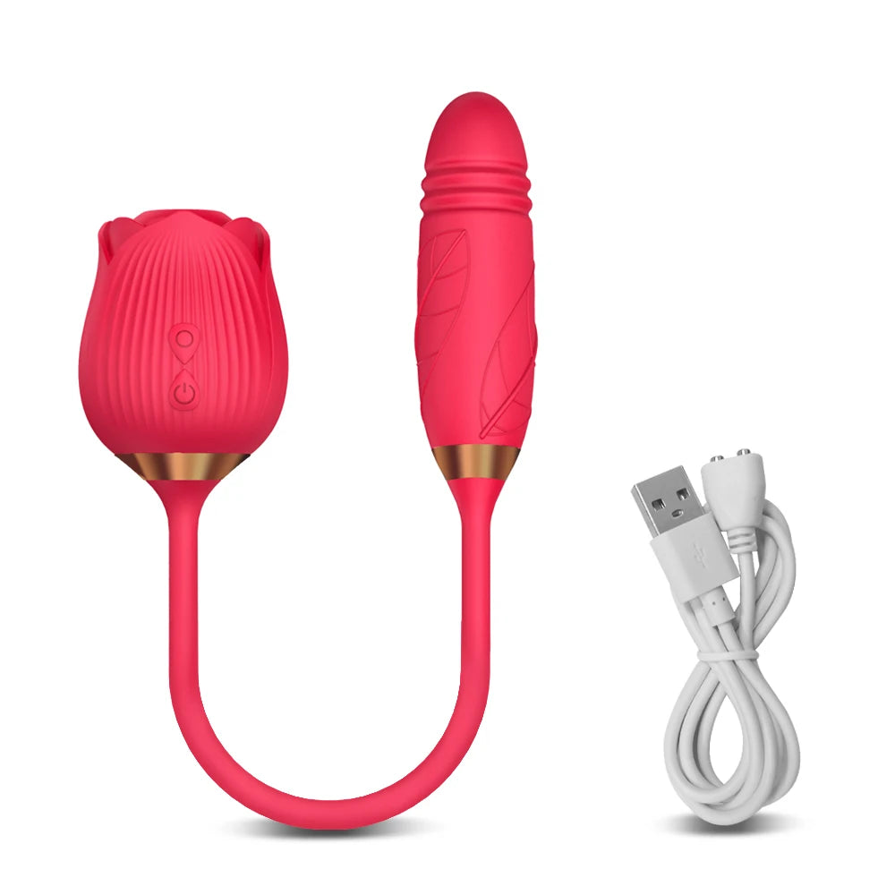 Leistungs starke Rose saugen Vibrator weibliche Klitoris Kitzler Sauger Vakuum Nippel Stimulator Liebe Ei sexy Spielzeug Waren für Frauen Erwachsene 18