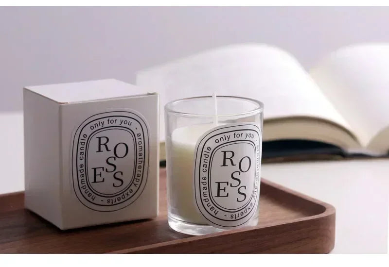 Romantische transparente duftende Duftkerzen, Lichtgeschenk, duftende aromatische Kerzen, Gastgeschenkkerzen, Hochzeitskerzen, Kerzenglas