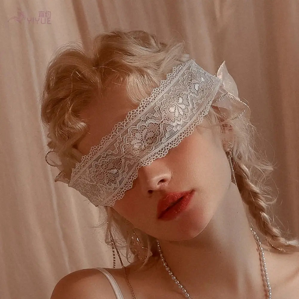 Sexy DIY Augenklappe Unterwäsche Paarung Spitze Cosplay Prom Party Requisiten Maskerade Maske Rollenspiel Augenmaske Frauen