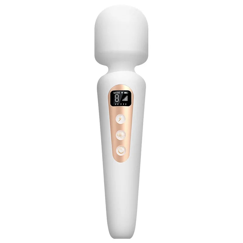 Lcd display vibrator intelligente heizung av vibrator mit 5 verschiedenen frequenzen magnetische saugung aufladen weibliche sex-spielzeug