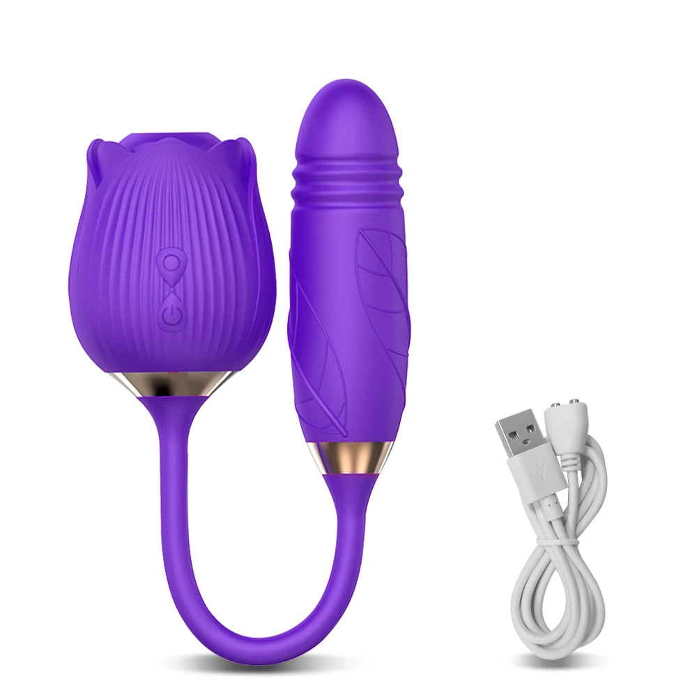 Leistungs starke Rose saugen Vibrator weibliche Klitoris Kitzler Sauger Vakuum Nippel Stimulator Liebe Ei sexy Spielzeug Waren für Frauen Erwachsene 18