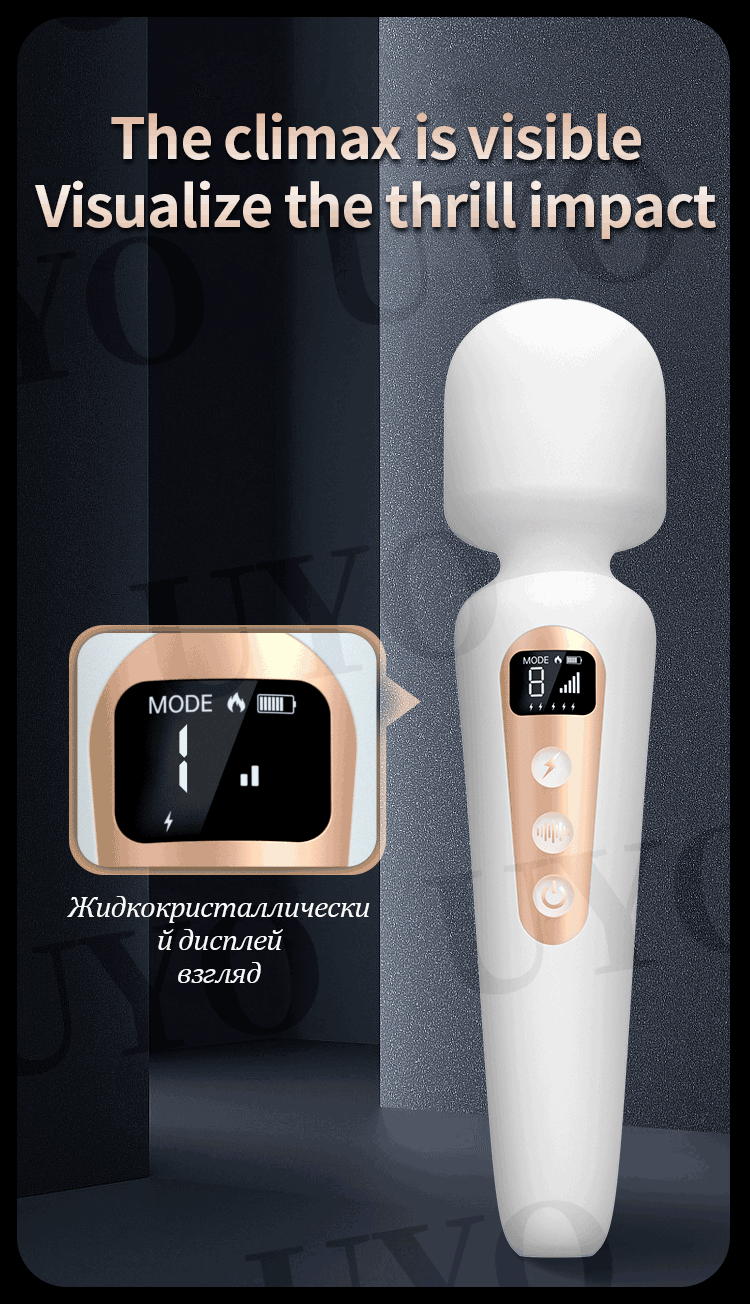 Lcd display vibrator intelligente heizung av vibrator mit 5 verschiedenen frequenzen magnetische saugung aufladen weibliche sex-spielzeug