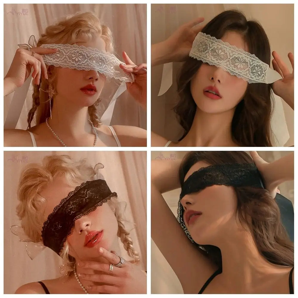 Sexy DIY Augenklappe Unterwäsche Paarung Spitze Cosplay Prom Party Requisiten Maskerade Maske Rollenspiel Augenmaske Frauen