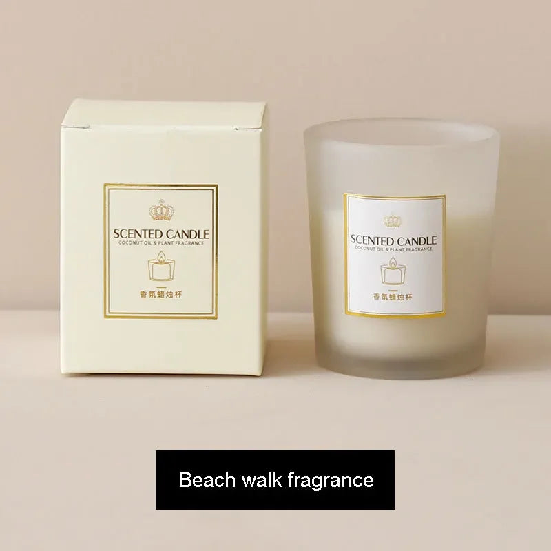 Kerzen, duftende Aromatherapie-Kerzen, Sojawachs-Duft, Heimdekoration, romantisches Bad, Yoga, Erntedankfest, Weihnachten, Hochzeit