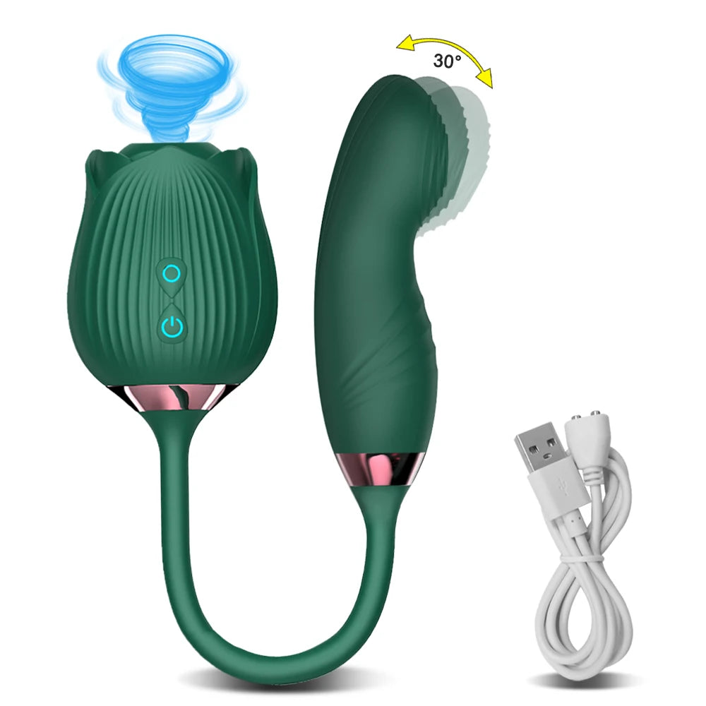 Leistungs starke Rose saugen Vibrator weibliche Klitoris Kitzler Sauger Vakuum Nippel Stimulator Liebe Ei sexy Spielzeug Waren für Frauen Erwachsene 18