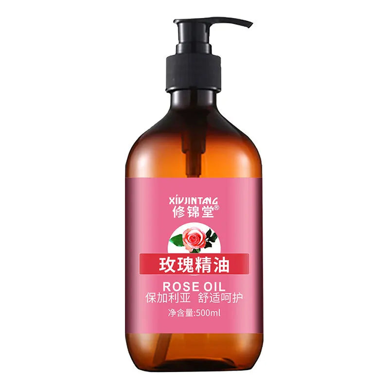 500 ml Körpermassageöl, reine ätherische Öle, lindert Stress für organische Körpermassage, entspannt Schönheit und Gesundheit