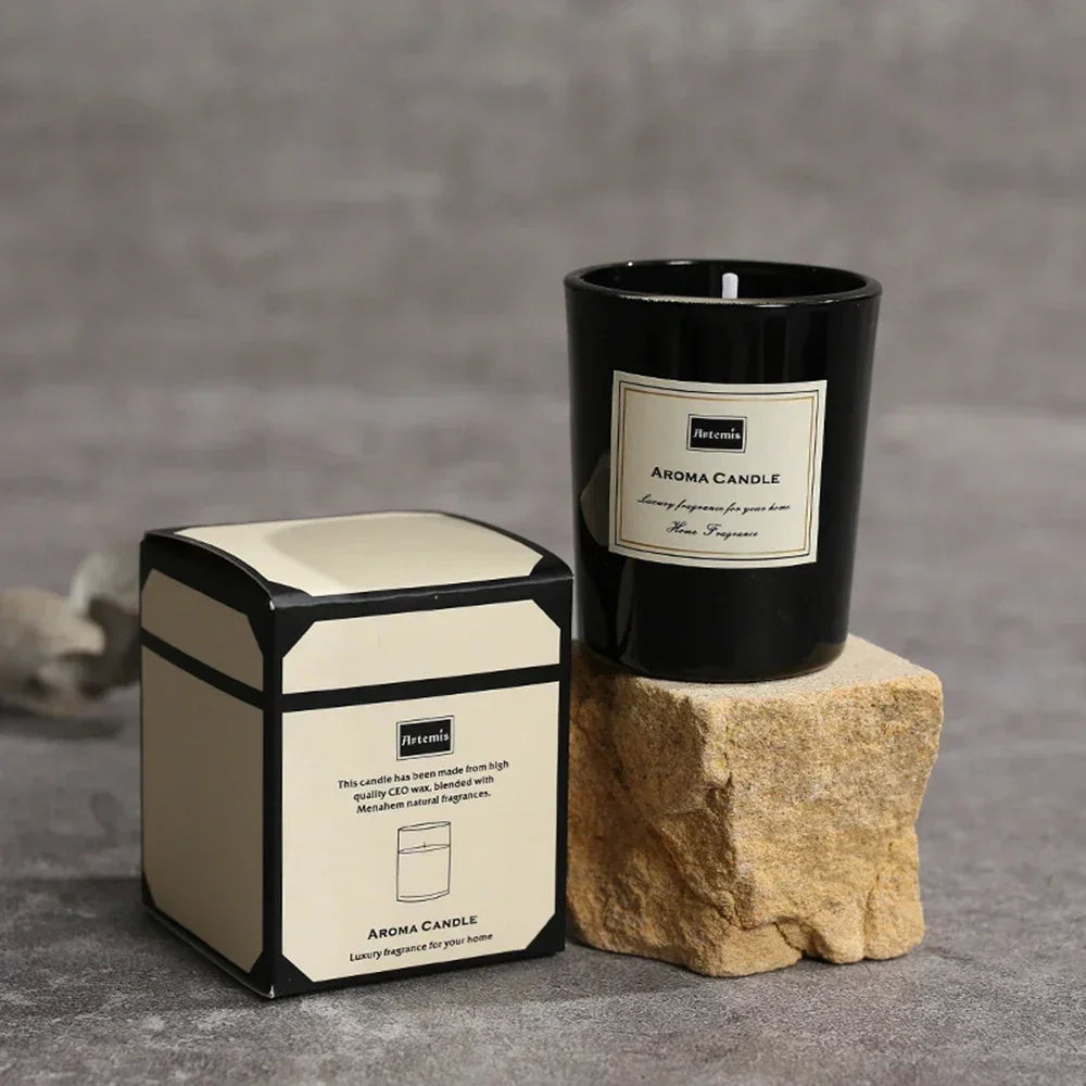 Romantische, langlebige Aromatherapie-Kerzen für festliche Zuhause, Ambiente, bezaubernde Frische, ideales Geschenk für Weihnachten
