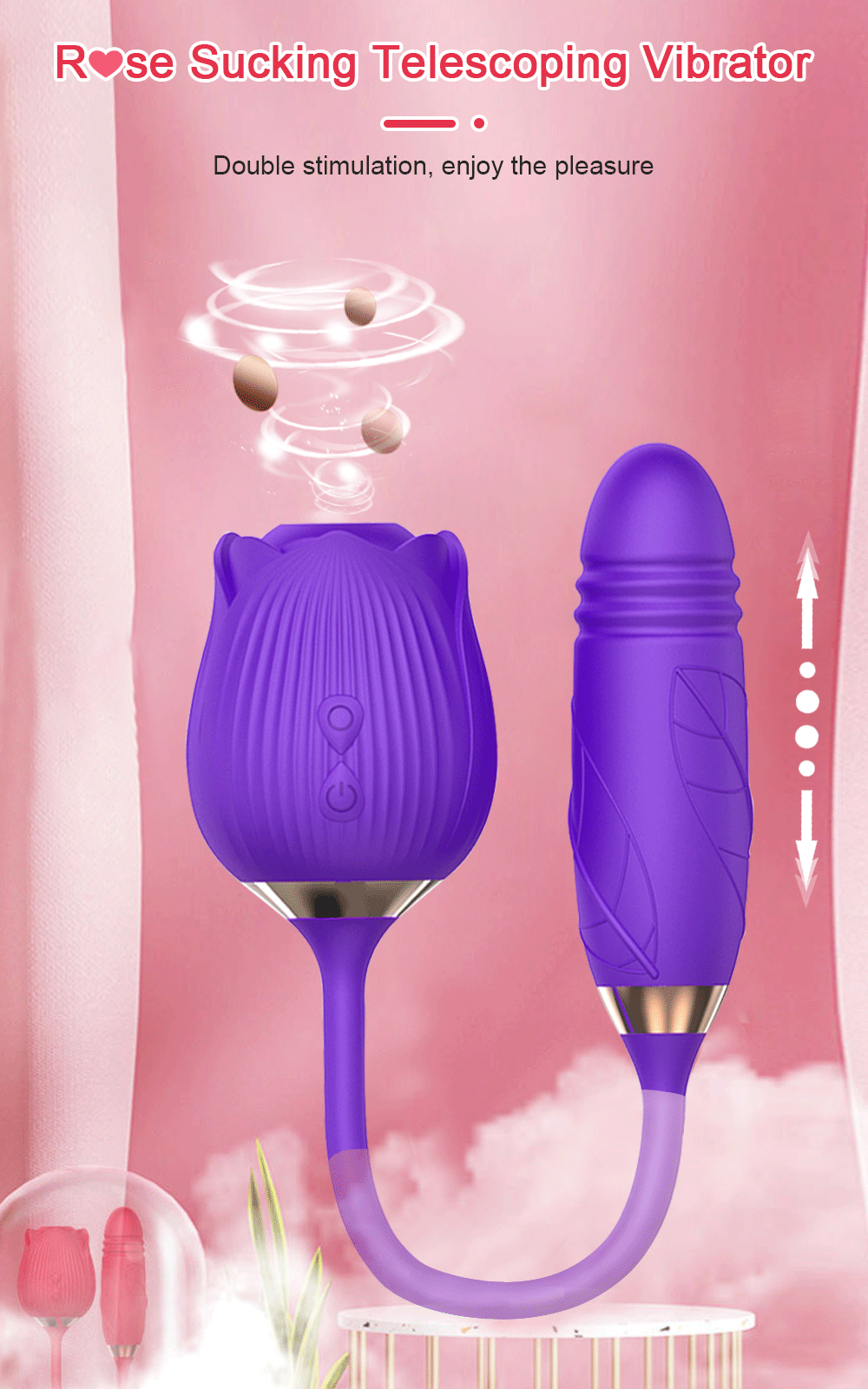 Leistungs starke Rose saugen Vibrator weibliche Klitoris Kitzler Sauger Vakuum Nippel Stimulator Liebe Ei sexy Spielzeug Waren für Frauen Erwachsene 18