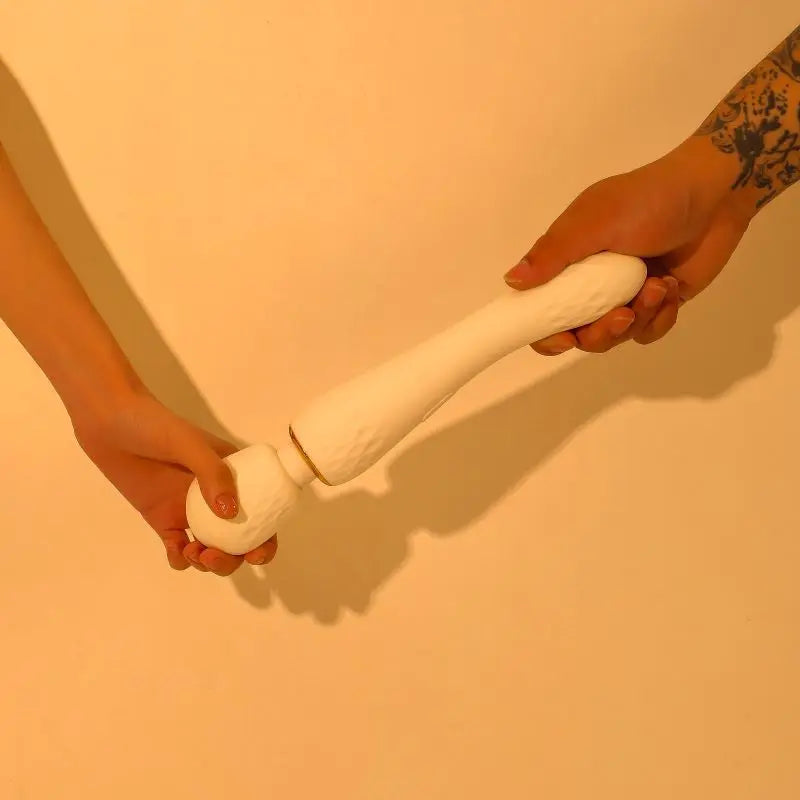 Sexy Toys Doppelköpfiger Vibrator für Frauen AV Zauberstab Masturbator Großer leistungsstarker Klitorisstimulationsvibrator Masturbadores