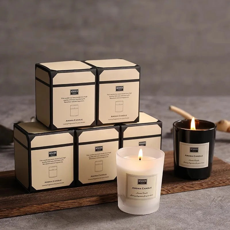 Romantische, langlebige Aromatherapie-Kerzen für festliche Zuhause, Ambiente, bezaubernde Frische, ideales Geschenk für Weihnachten