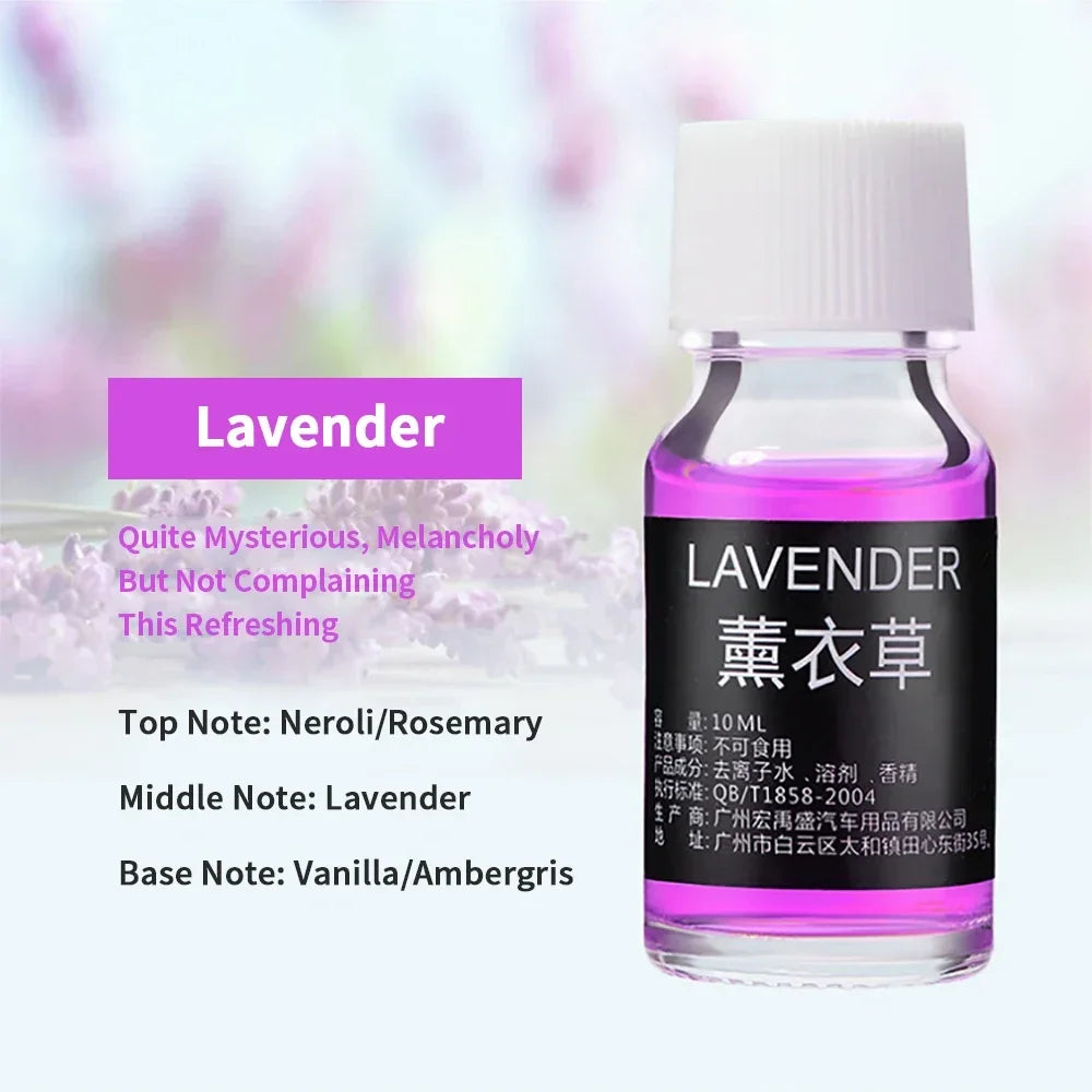 Ätherische Öle mit 18 Geschmacksrichtungen für Aromadiffusor, Luftbefeuchter, Zuhause, wasserlöslich, 10 ml, Lufterfrischer, Düfte, Duftöl, Parfüm