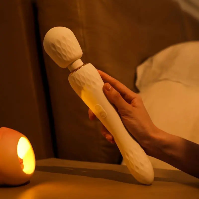 Sexy Toys Doppelköpfiger Vibrator für Frauen AV Zauberstab Masturbator Großer leistungsstarker Klitorisstimulationsvibrator Masturbadores