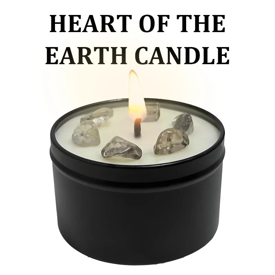 Duftkerzen – 3oz Kristall-Ritual-Duftkerze mit Sojawachs, geeignet für den täglichen Gebrauch, Weihnachtsgeschenke, Verwendung als Halloween-Heimdekoration