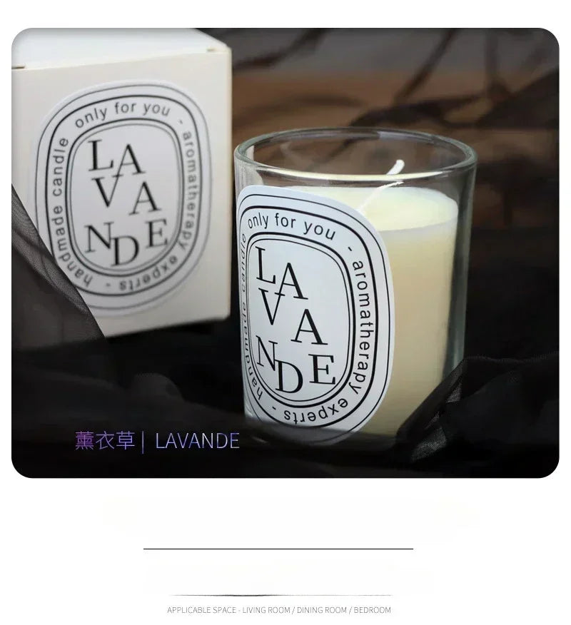 Romantische transparente duftende Duftkerzen, Lichtgeschenk, duftende aromatische Kerzen, Gastgeschenkkerzen, Hochzeitskerzen, Kerzenglas