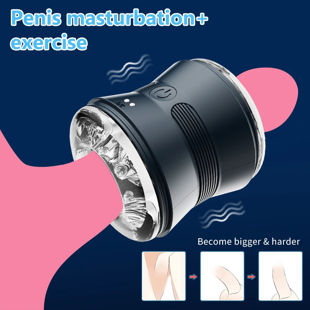 Mastur batoren für Männer offene Penis massage starker Vibrator männlicher Mastur bator Tasse Sexspielzeug für Männer Erwachsenen waren für Männer