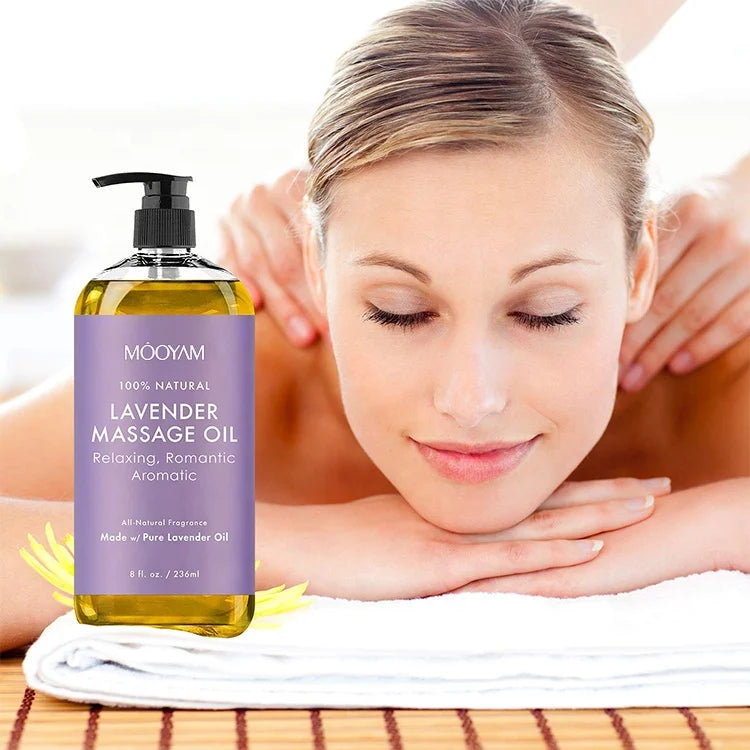 100 % reines, natürliches, organisches Lavendel-Entspannungsöl gegen Cellulite, Körperhautmassage, Körperöl, Wundmuskelmassageöl, Weihrauchöl
