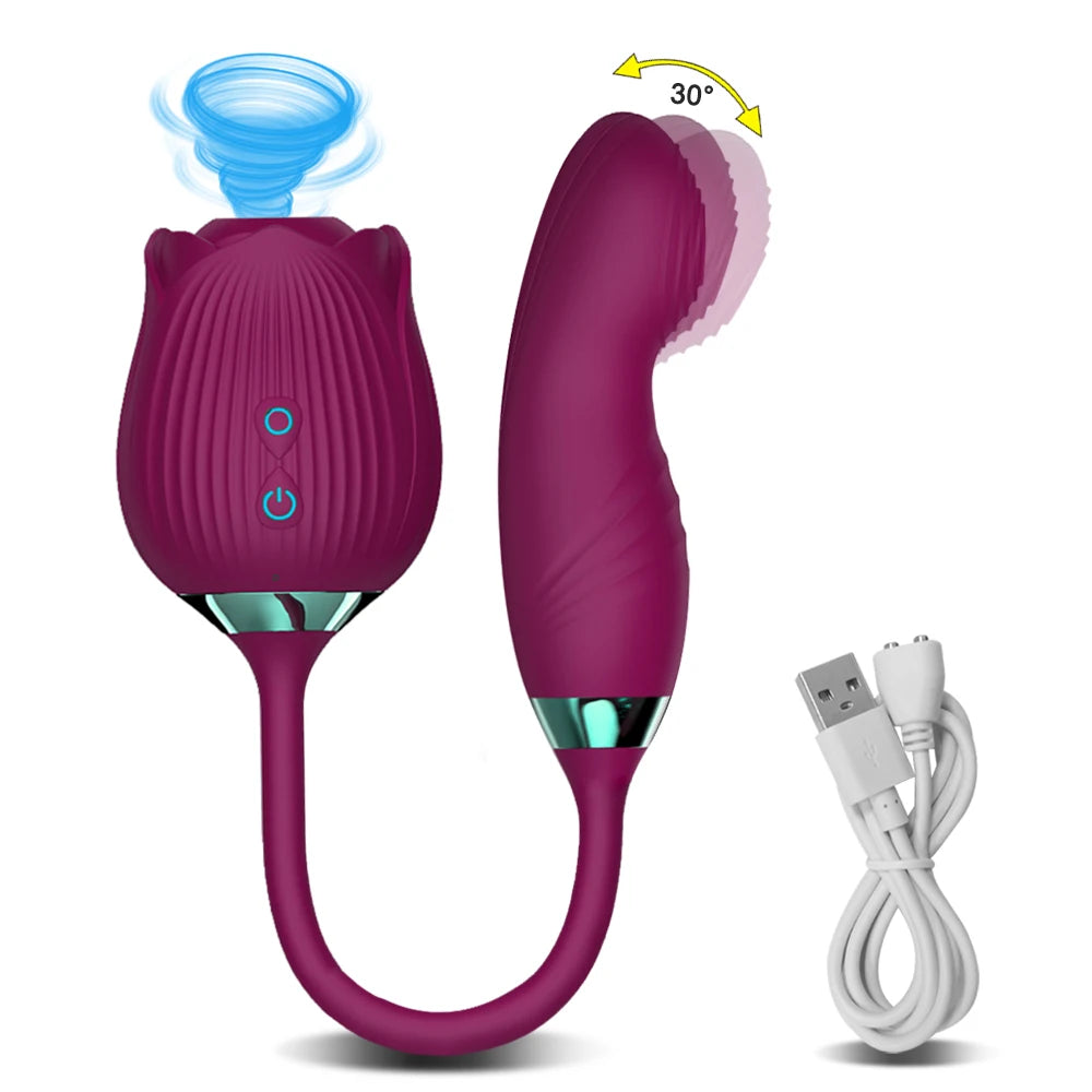 Leistungs starke Rose saugen Vibrator weibliche Klitoris Kitzler Sauger Vakuum Nippel Stimulator Liebe Ei sexy Spielzeug Waren für Frauen Erwachsene 18