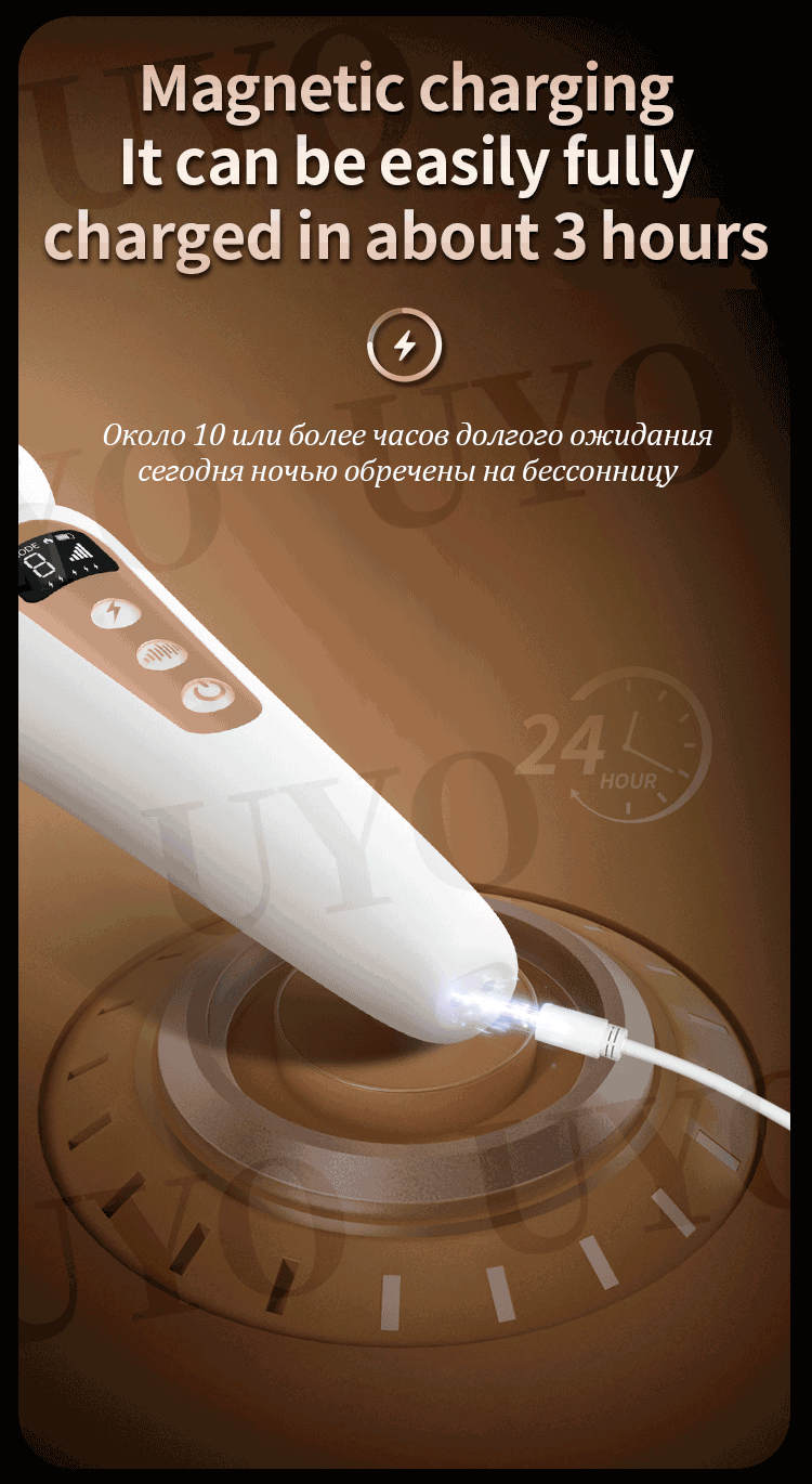 Lcd display vibrator intelligente heizung av vibrator mit 5 verschiedenen frequenzen magnetische saugung aufladen weibliche sex-spielzeug