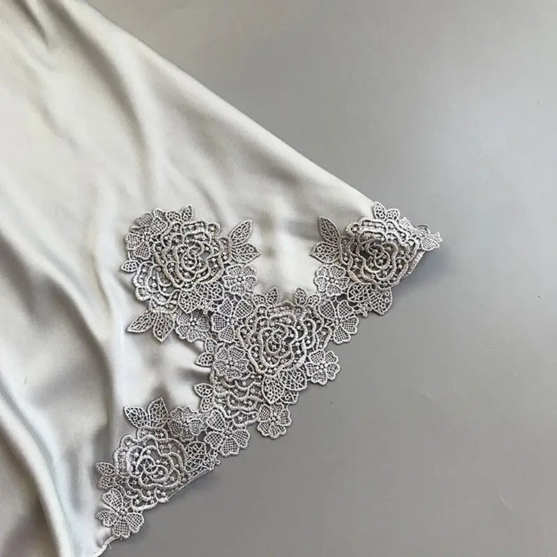 Sexy Pyjamas Damen Seide Straps Nachthemd Damen Frühling und Sommer Eis Seide dünn Neckholder Home Service Satin Nachtkleider