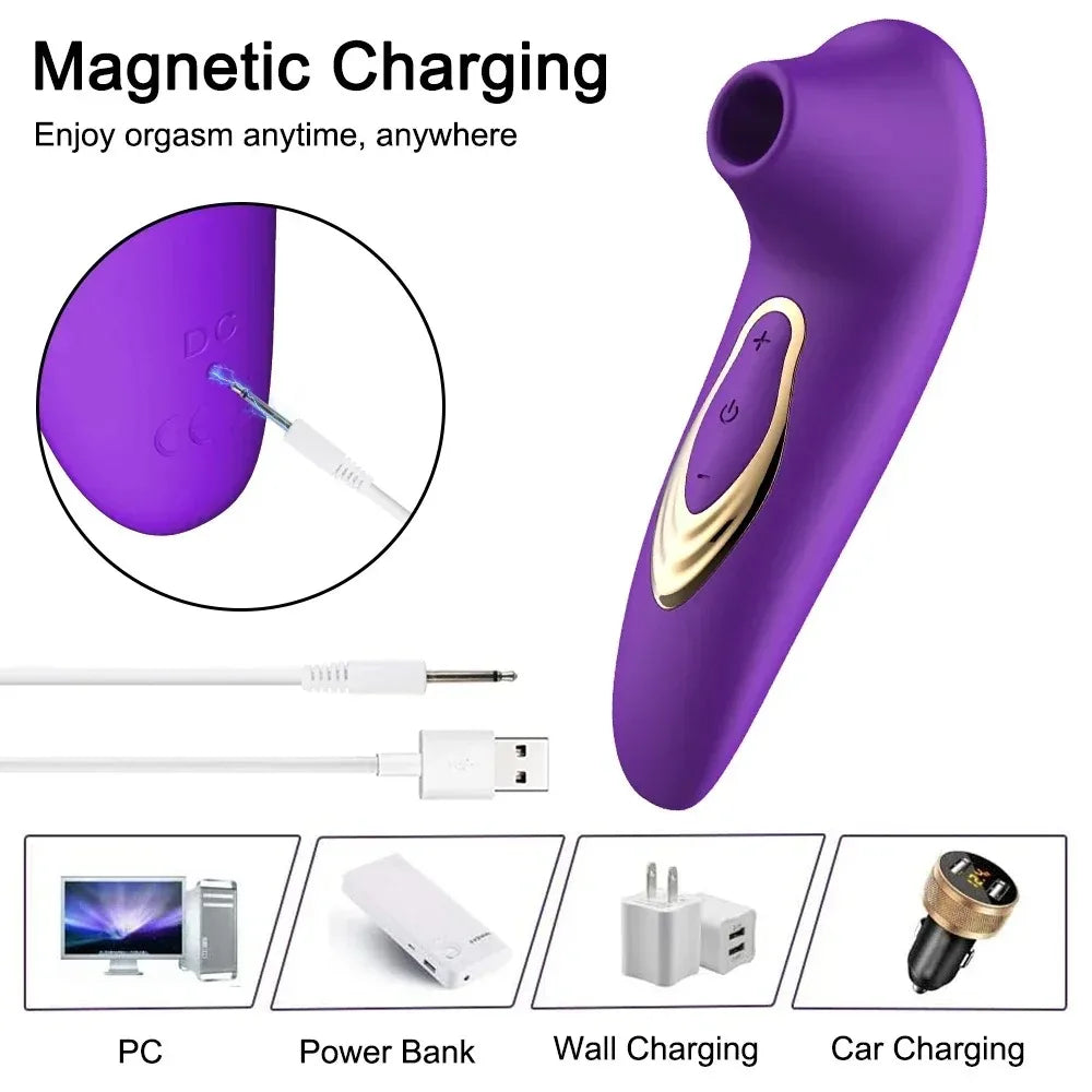 Leistungsstarke Saugvibratoren für Frauen, Sauger, Klitorisvibrator, weiblicher Nippel, oraler Vakuumstimulator, sexy Spielzeug, Waren für Erwachsene, 18