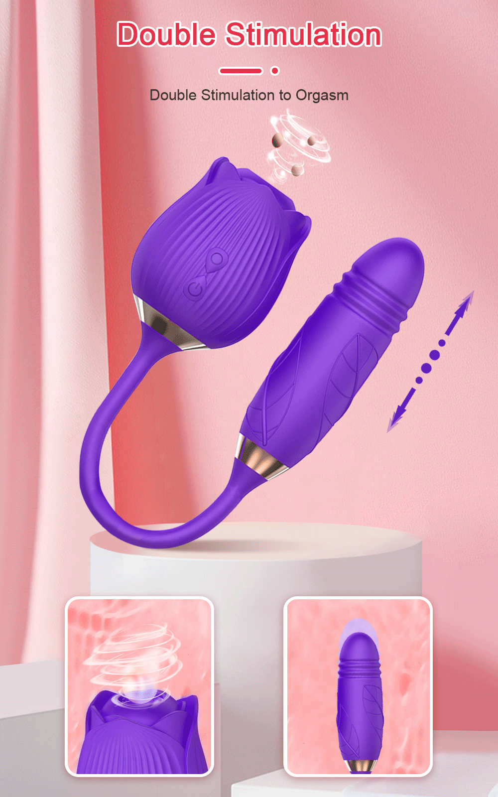 Leistungs starke Rose saugen Vibrator weibliche Klitoris Kitzler Sauger Vakuum Nippel Stimulator Liebe Ei sexy Spielzeug Waren für Frauen Erwachsene 18