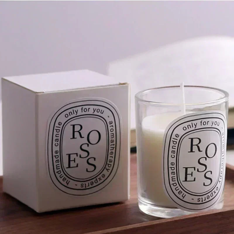 Romantische transparente duftende Duftkerzen, Lichtgeschenk, duftende aromatische Kerzen, Gastgeschenkkerzen, Hochzeitskerzen, Kerzenglas