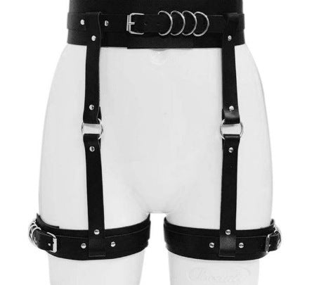 Leather Thigh Harness