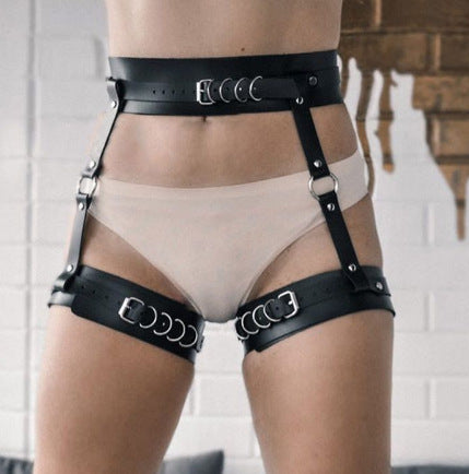 Leather Thigh Harness