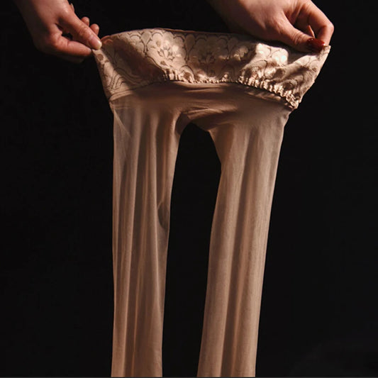 Sexy Frauen 3D Nahtlose Strumpfhosen Strümpfe Sheer Low Taille Shiny Sexy Engen Öl Dance Tragen Erotische Dessous