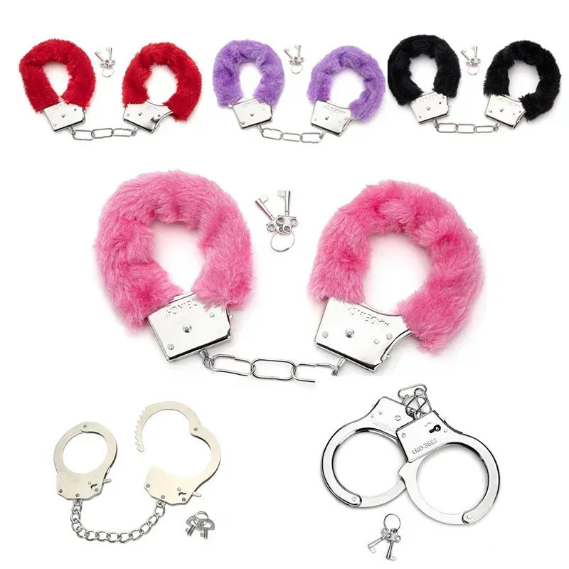 Erotische Accessoires Sexspielzeuge 2 Stück BDSM Bondage Handschellen für Fesseln Manschetten Fetisch Erwachsene Paare Spiele Juguetes Sexuales Geschenk