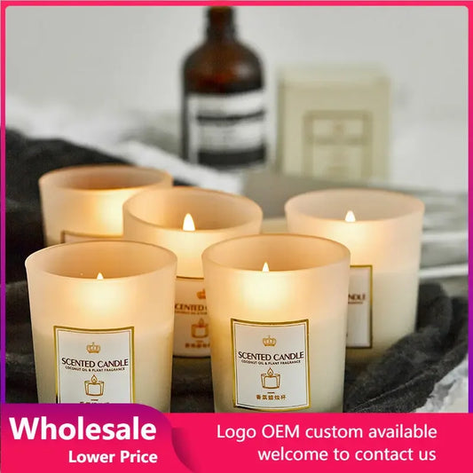 Kerzen, duftende Aromatherapie-Kerzen, Sojawachs-Duft, Heimdekoration, romantisches Bad, Yoga, Erntedankfest, Weihnachten, Hochzeit