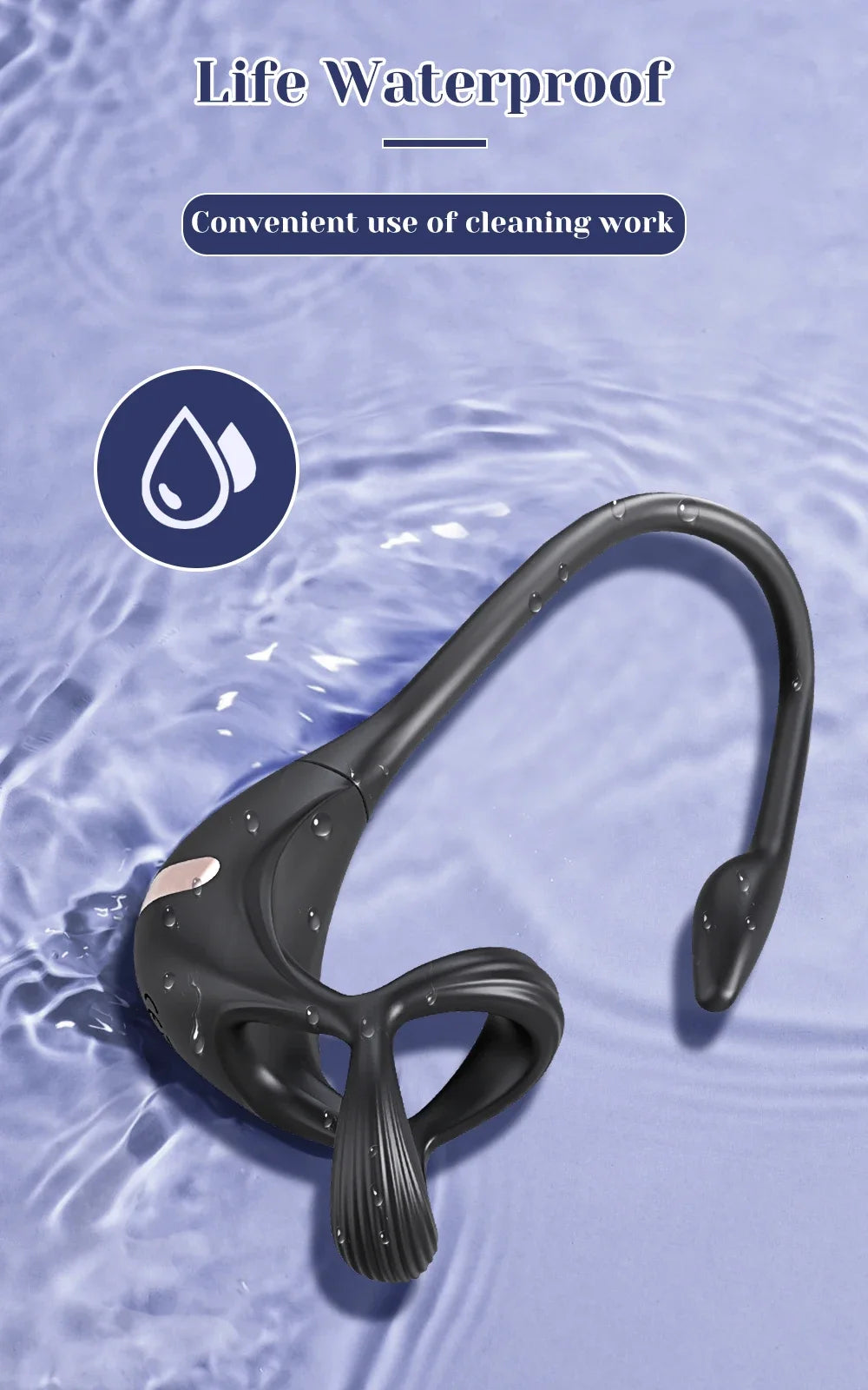 Vibrierender Cockring für Männer, Prostata-Massagegerät, Stimulator für Männer, APP-Steuerung, Sexspielzeug für Paare, Analvibrator, Penisring, Buttplug